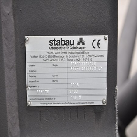 2 Schild CAT 140 H neu for Sale